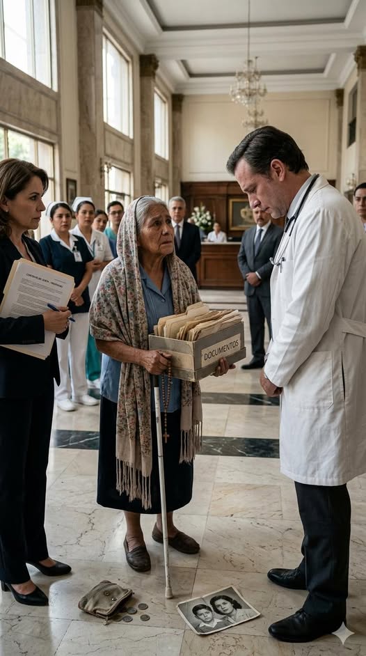 Doña Consuelo, aquí dice que Mauricio nunca fue el único beneficiario. Su esposo reconoció legalmente a otro hijo, un médico que trabaja en ese mismo hospital y que durante años ha estado buscando a la mujer que… 1 515050175 122238167894161925 7056174783651876104 n 152
