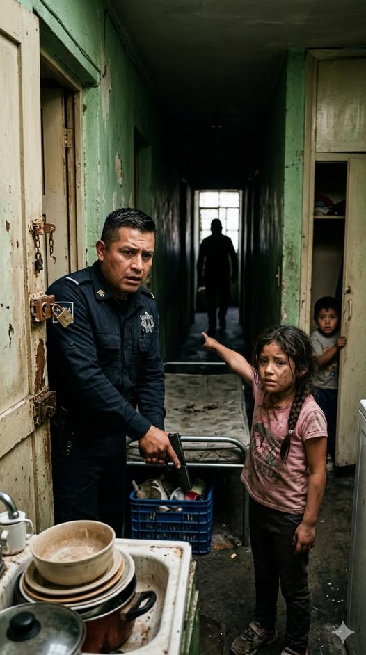 Y cuando el hombre salió de la sombra, el oficial casi dejó caer la pistola, porque era... 1 515050175 122238167894161925 7056174783651876104 n 69