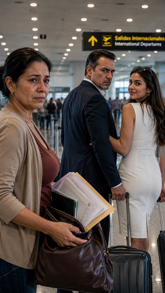 Por eso estaba allí, viéndolos caminar hacia migración con dos maletas enormes. 2 751447746 122120241909342361 3889500154967977942 n