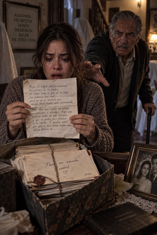 detrás del azulejo roto, el que está junto al altar de la Virgen de Dolores. Leí esa frase como si mi madre me la hubiera susurrado al oído desde la tumba. 1 1 8