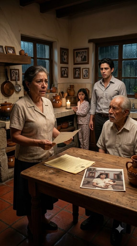 El teléfono siguió sonando hasta que la casa entera pareció encogerse. Don Ricardo no se movió, pero sus dedos apretaron el mantel como si pudiera arrancarlo junto con mi nombre. Doña Marta se llevó una mano al pecho y Julián, por primera vez en su vida, no supo qué ordenar ni a quién culpar. 1 tai xuong 2026 09 05T001114.573